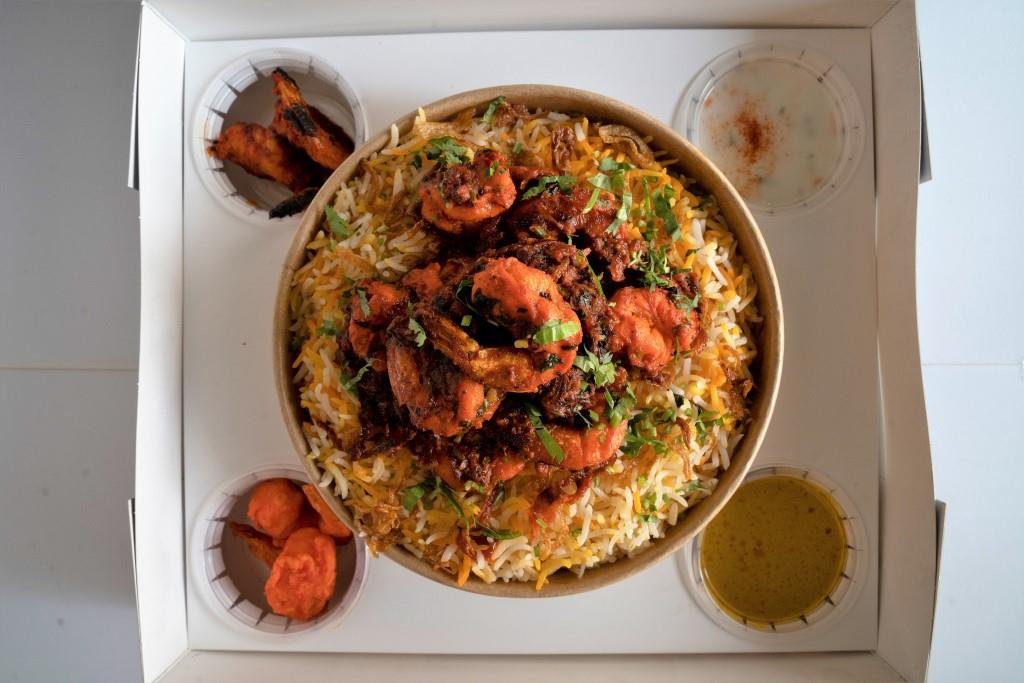 Prawns Dum Biryani BOX